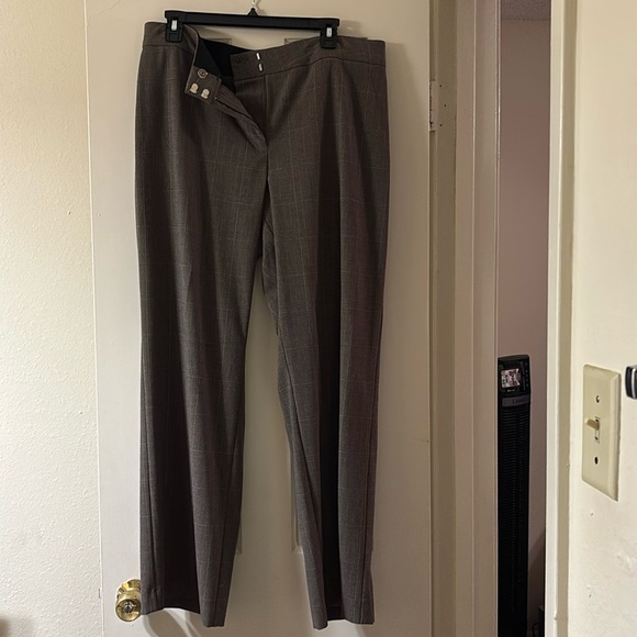 JM collection trouser size 16 Curvier Fit Magic Pant Black/Gray - Picture 1 of 3